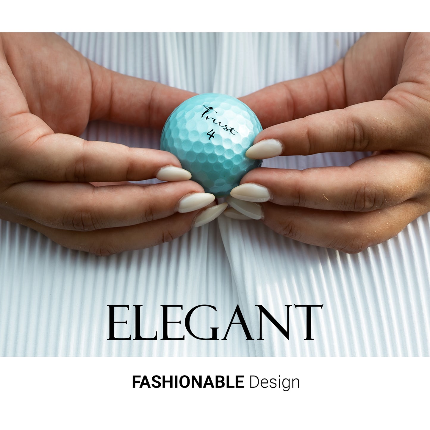 Aurora: Crystal Urethane Golf Ball