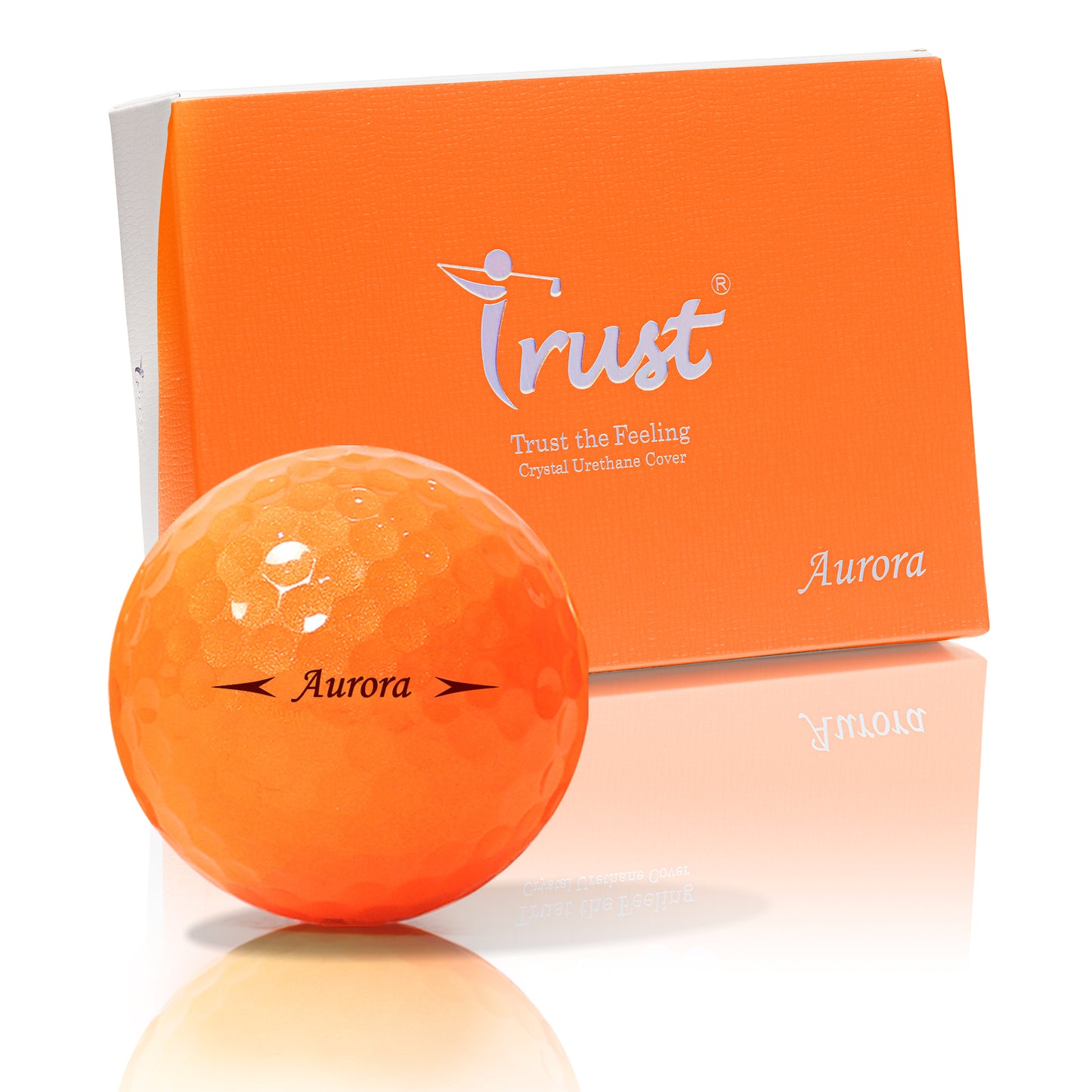 Aurora: Crystal Urethane Golf Ball