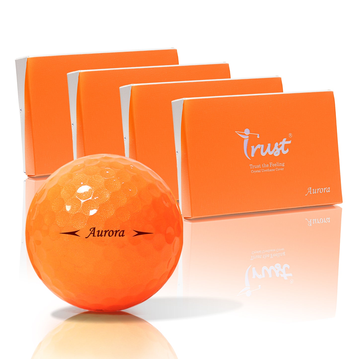 Aurora: Crystal Urethane Golf Ball