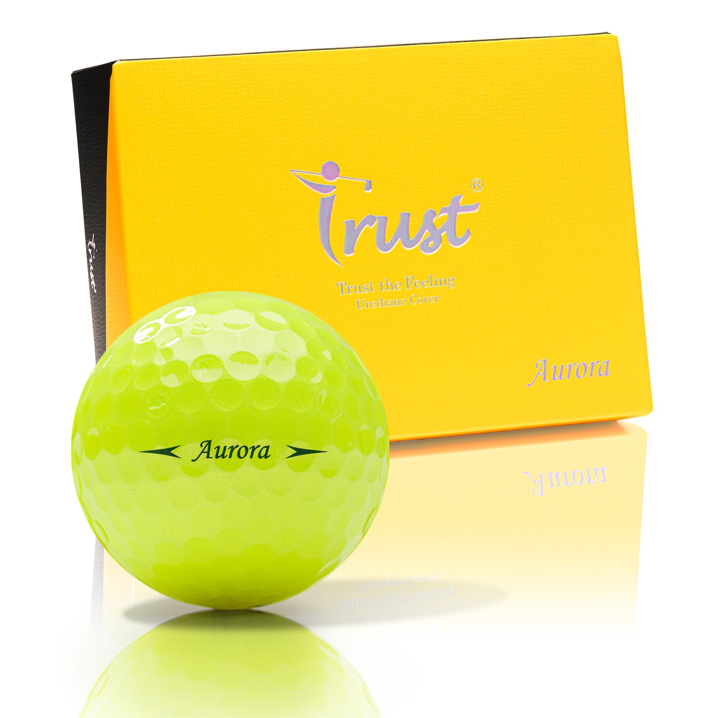 Aurora: Crystal Urethane Golf Ball