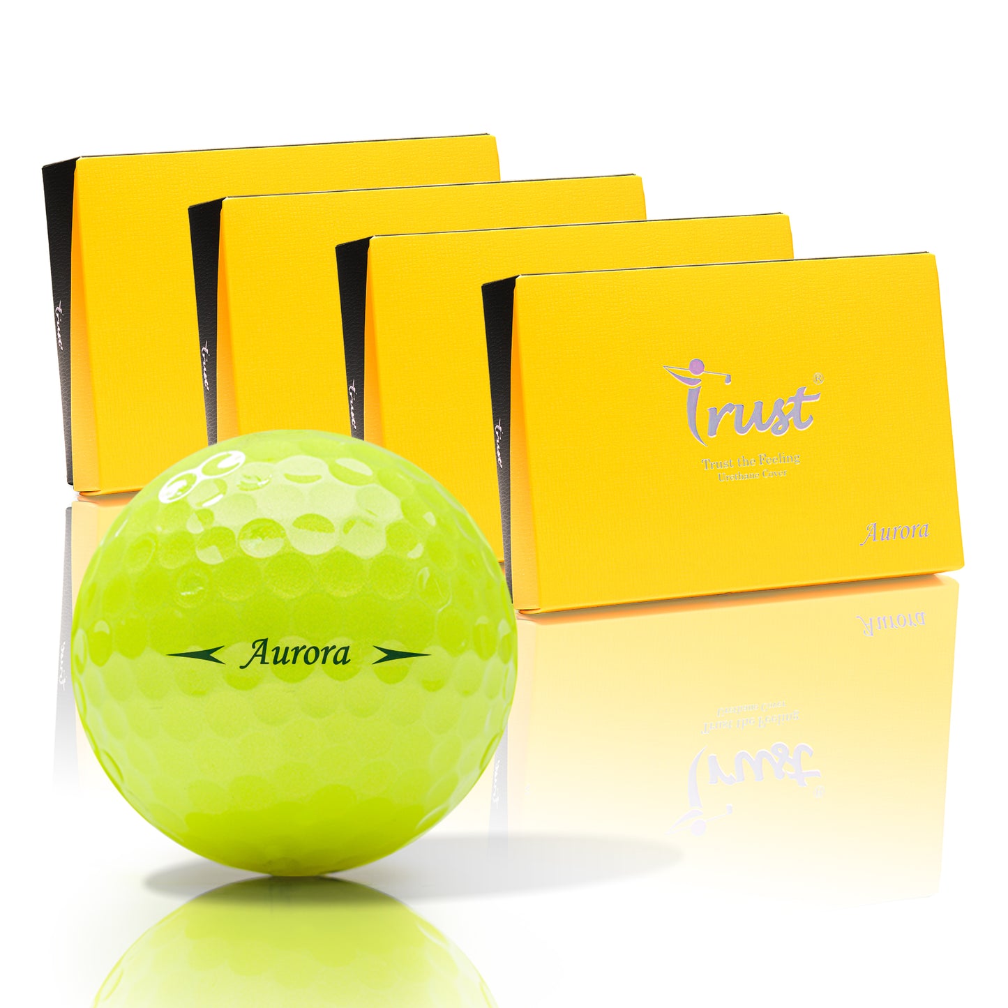 Aurora: Crystal Urethane Golf Ball