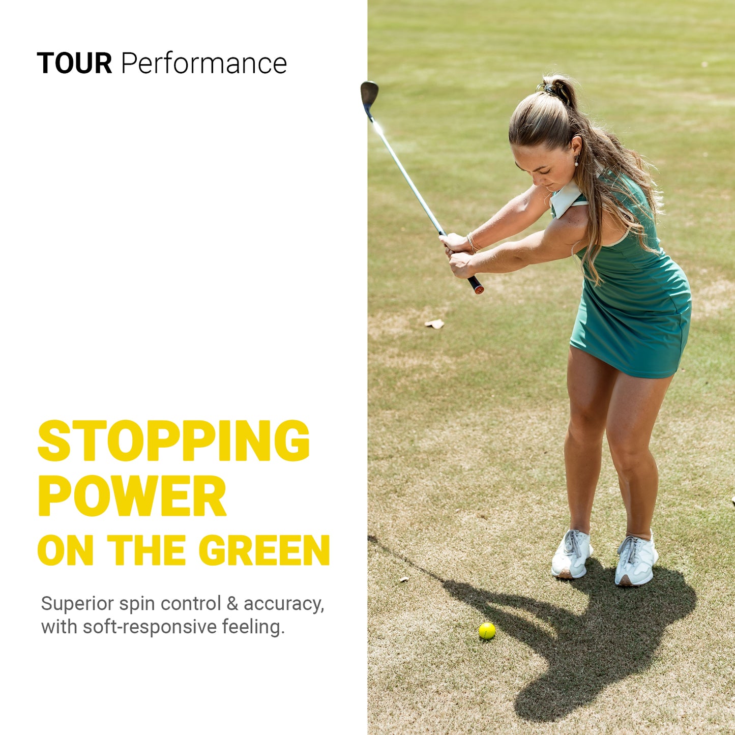 Aurora: Crystal Urethane Golf Ball