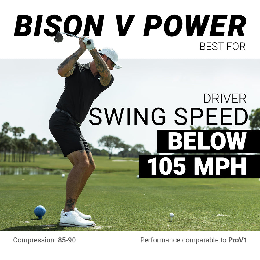 K9 Bison V Power- For Swing Speed under 105 mph