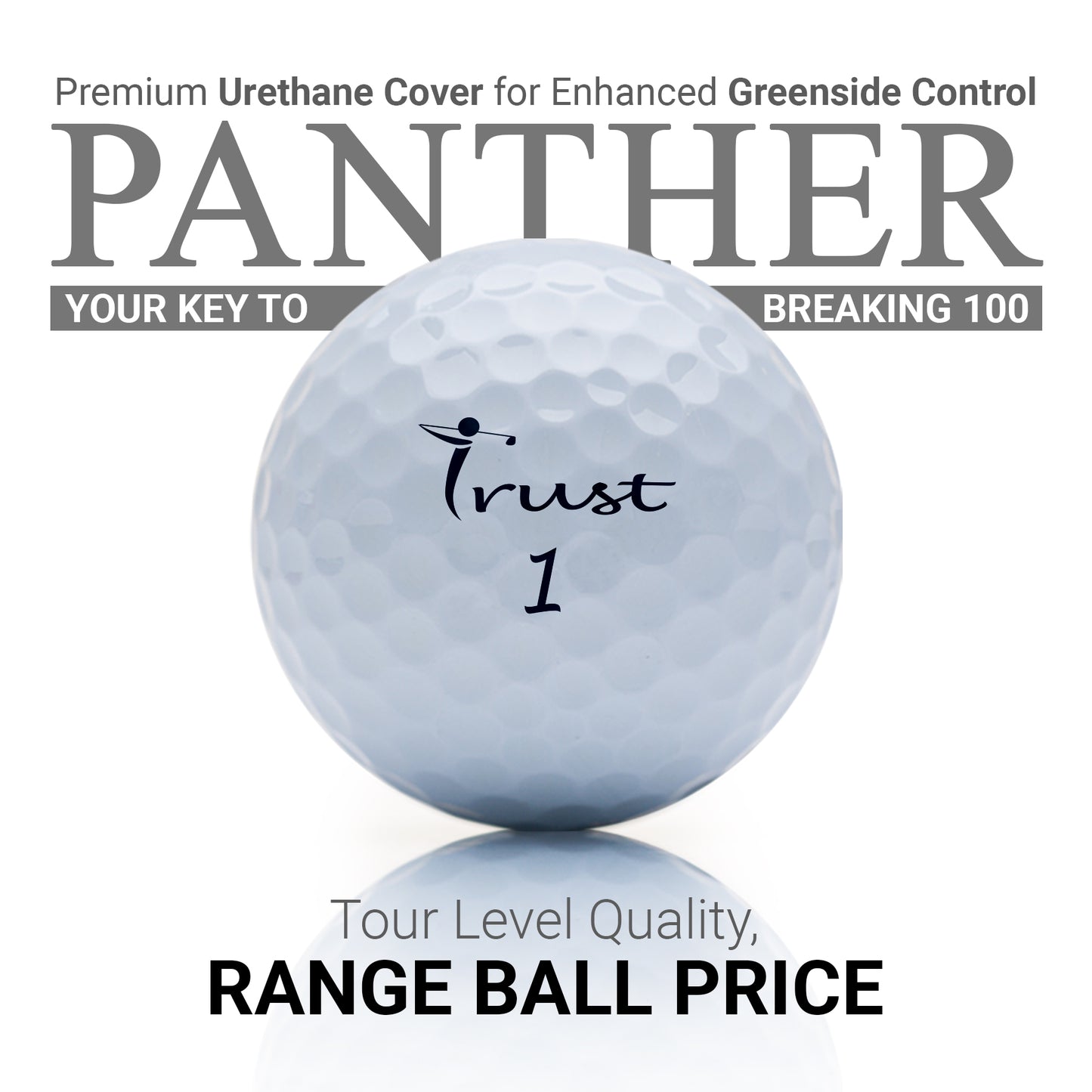 Panther: 2 pc Urethane Golf Ball