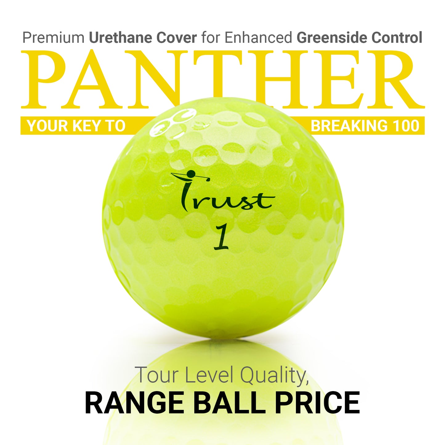 Panther: 2 pc Urethane Golf Ball