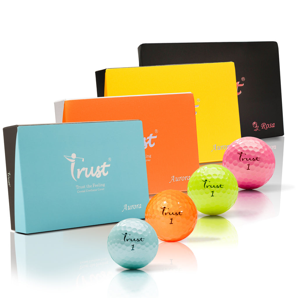 Aurora: Crystal Urethane Golf Ball